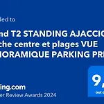Grand T2 Standing Proche Centre Et Plages Vue Panoramique Parking Prive Apartman Ajaccio